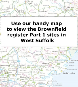 Brownfield Site Register Part 1 map