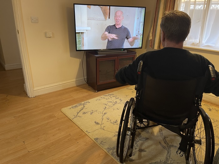 A change in his health led to Peter having to give up his home and his job. He was helped by West Suffolk Council who placed him in temporary accommodation and helped him find a wheelchair accessible home.