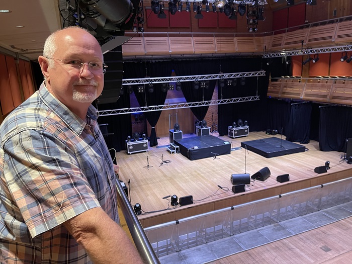 Cllr Ian Shipp at The Apex in Bury St Edmunds which has seen its best year to date selling a record number of tickets and bringing thousands of visitors to West Suffolk.