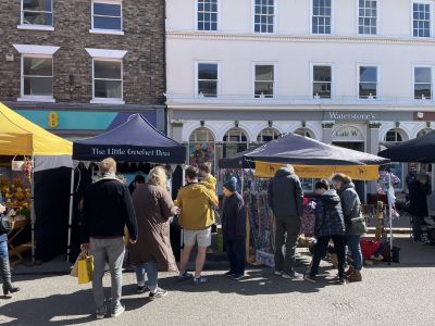 Image of makers market in Bury St Edmunds