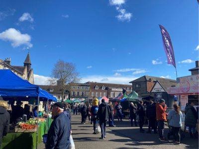 Image of makers market stalls